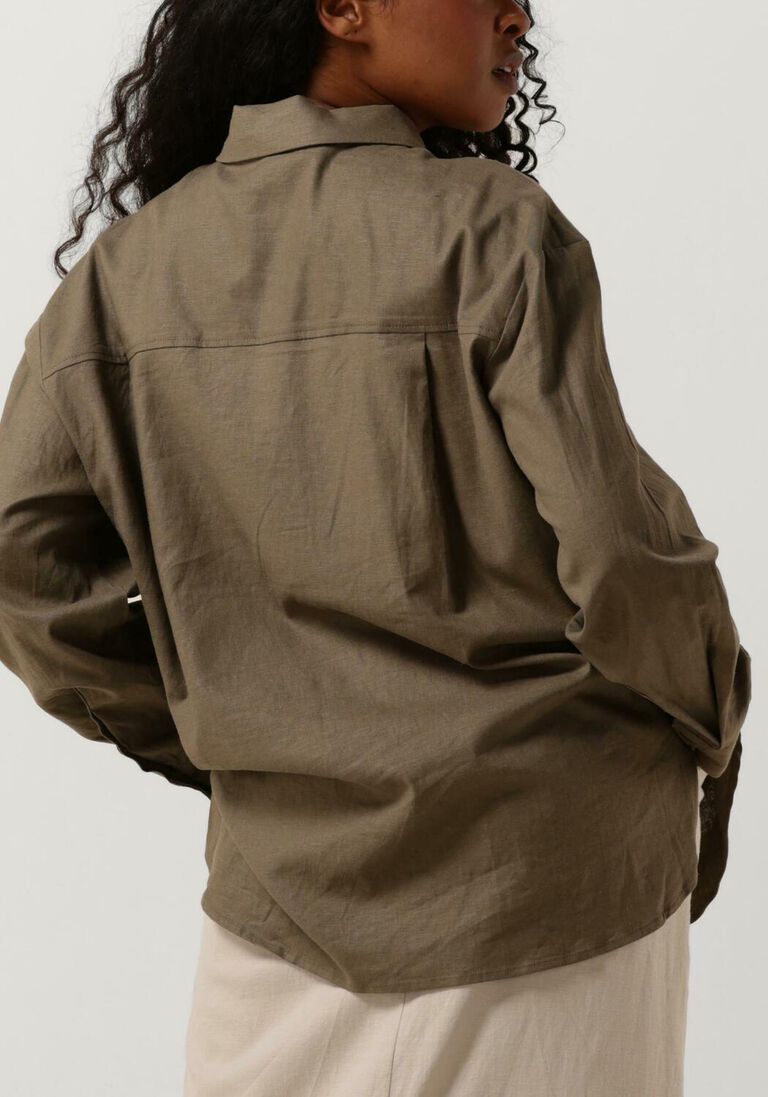grijze gestuz blouses lizagz oz linen shirt