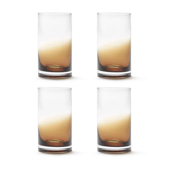 Serax - Zuma Trinkglas by Kelly Wearstler, klar (4er-Set)