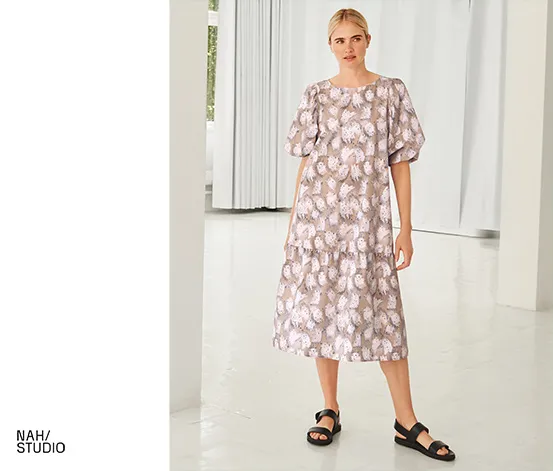 NAH/STUDIO Kleid | Bio-Baumwolle