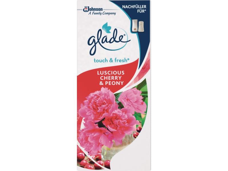 Glade Touch & Fresh Luscious Cherry & Peony Nachfüller 10 m Erfrischender Raumduft Nachfüller