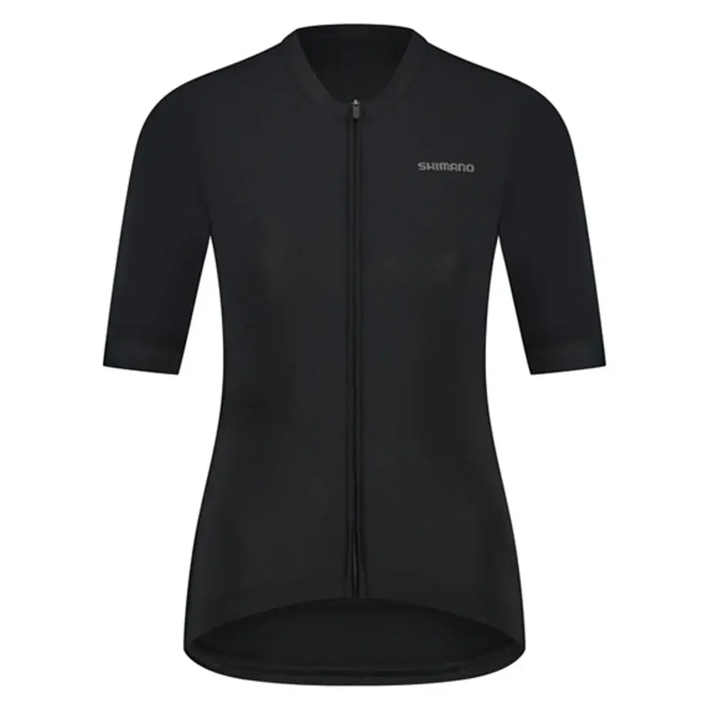Shimano Futuro Fietsshirt Korte Mouwen Zwart Dames