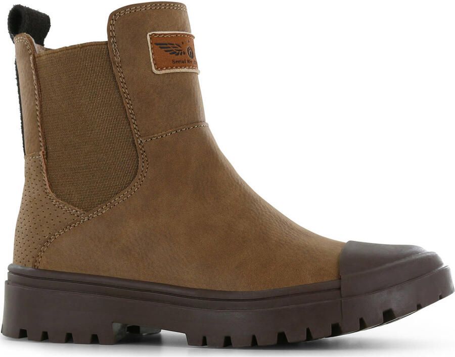 Shoesme Enkelboots Meisjes jongens Cognac Leer
