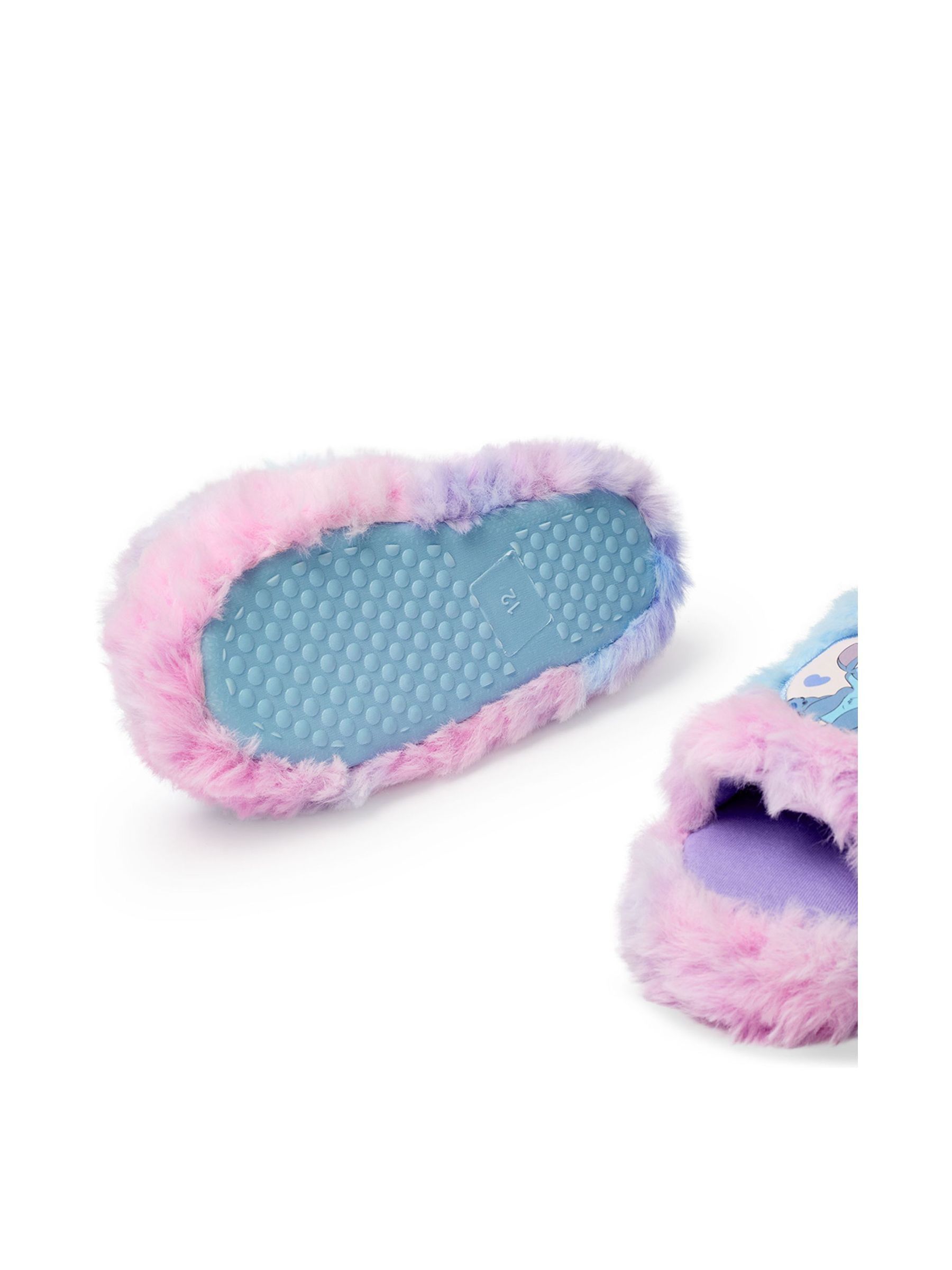 Vanilla Underground Disney Stitch Meisjes Pluizige Pantoffel Slippers