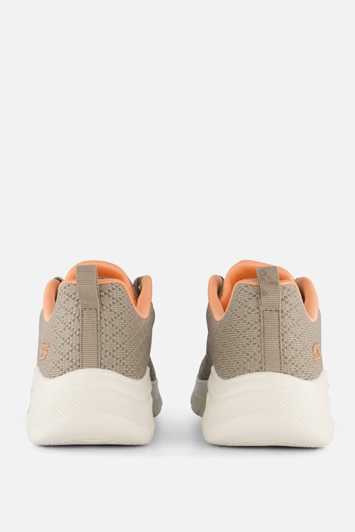 Skechers Bobs B Flex Sneakers taupe Textiel