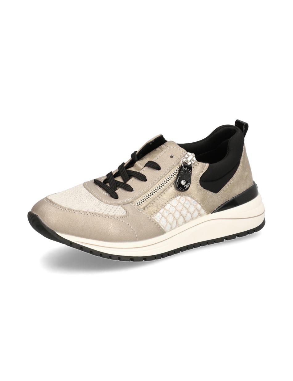Lederkombination Sneaker