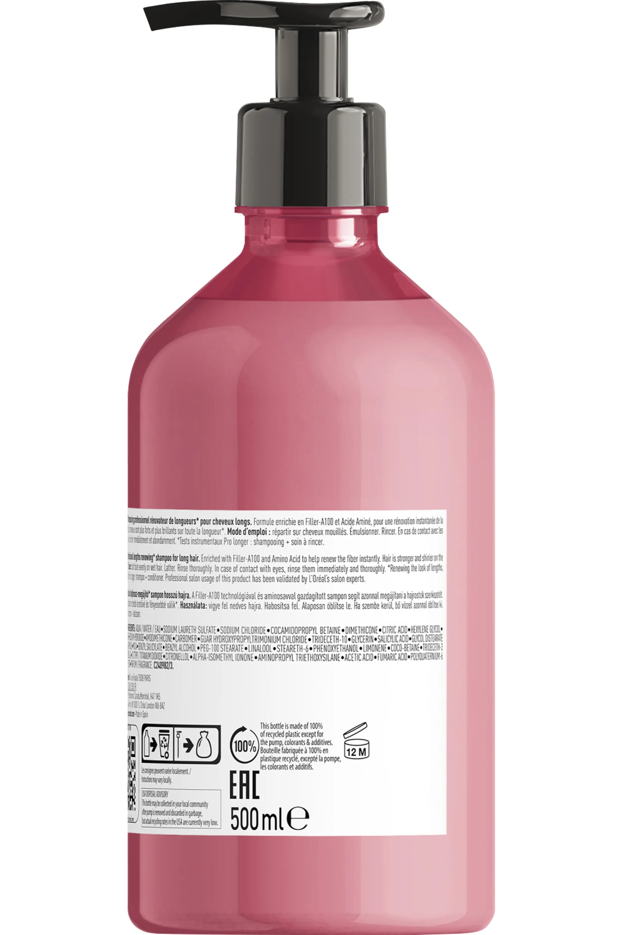 L'Oréal Professionnel Shampoing pour cheveux longs Pro Longer-300 ml