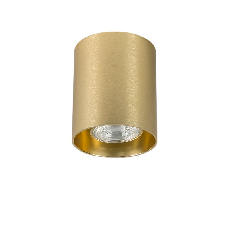 Design opbouwspot goud GU10 50mm - Tubo
