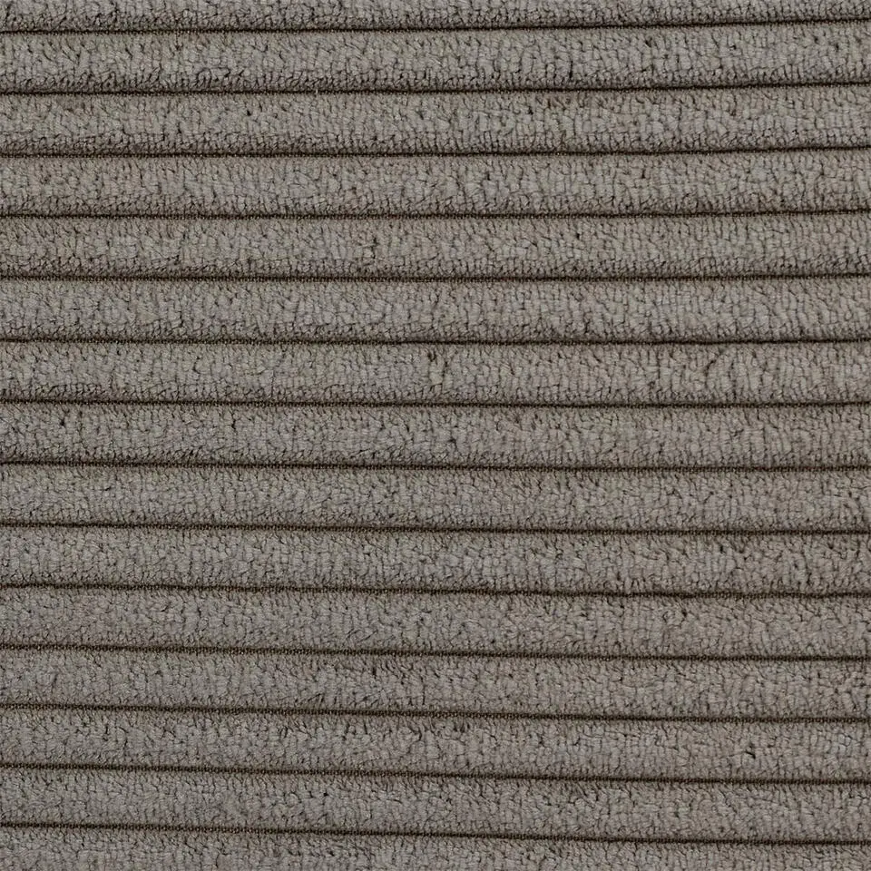Home Deco Poef - Cocoonen - MDF/polyester - taupe - 76 x 38 cm