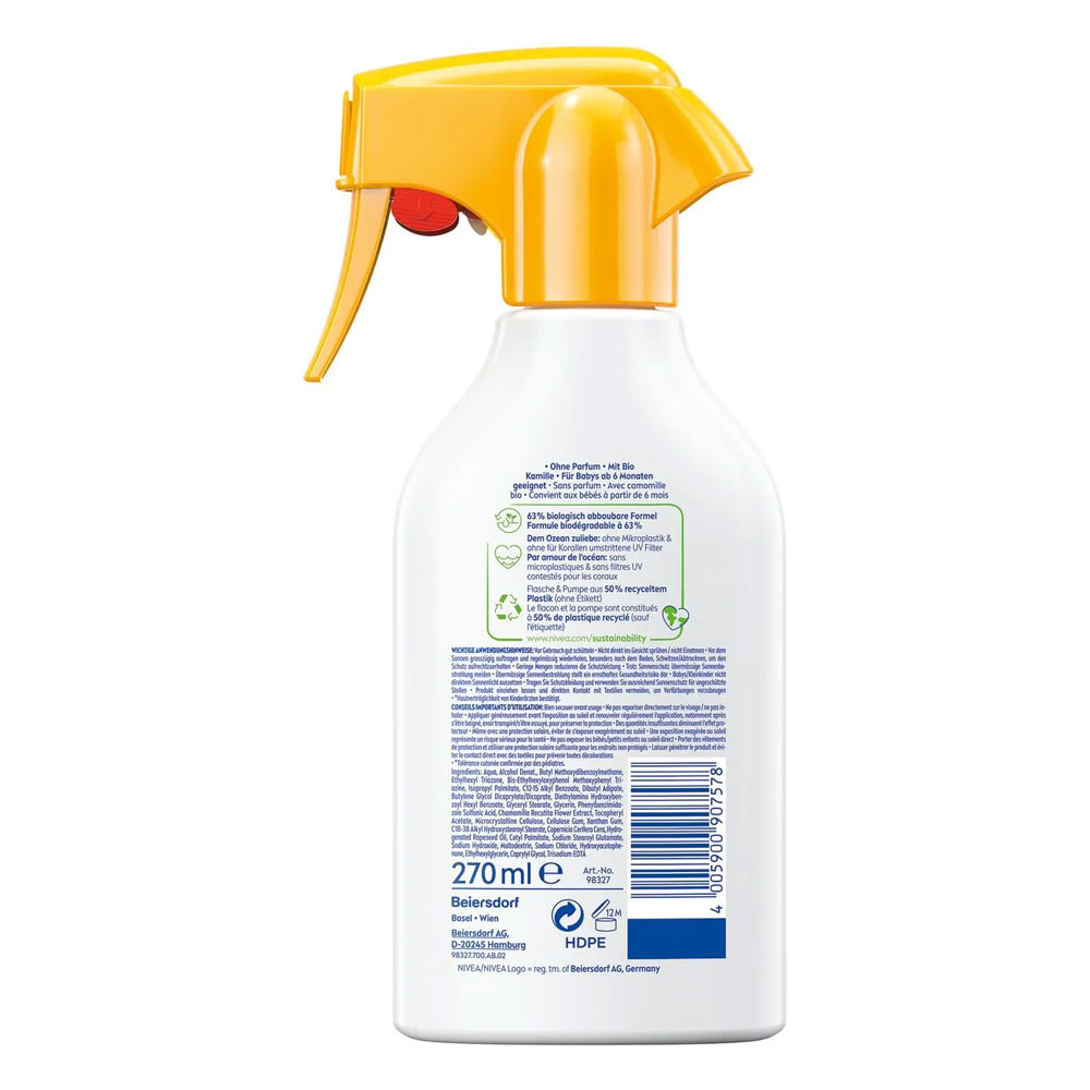 (270ml) Babies & Kids Sensitive Protect Sonnenspray Trigger Sonnencreme LSF 50  (98327)