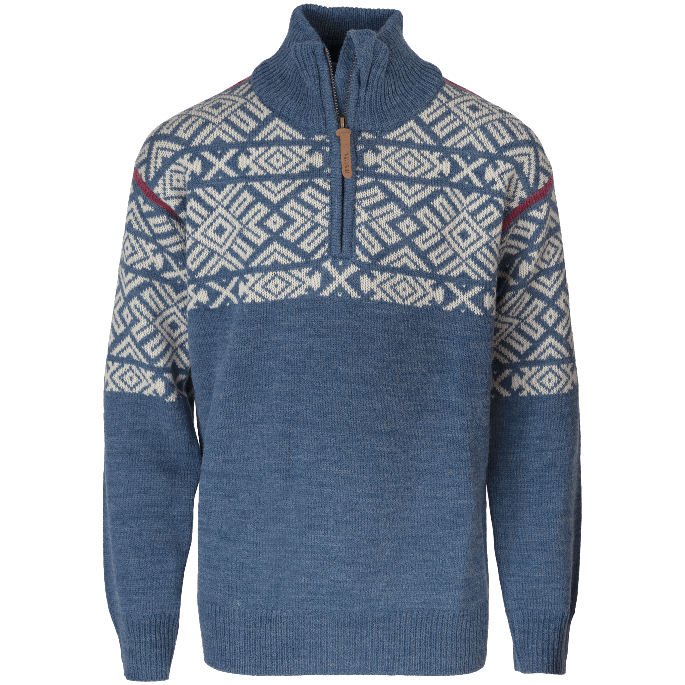 Vikafjell Vilter sweater 1/2 Zip Junior - Mellomlag
