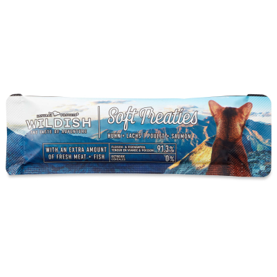 Wildish Cat Soft Treaties Huhn & Lachs 10g