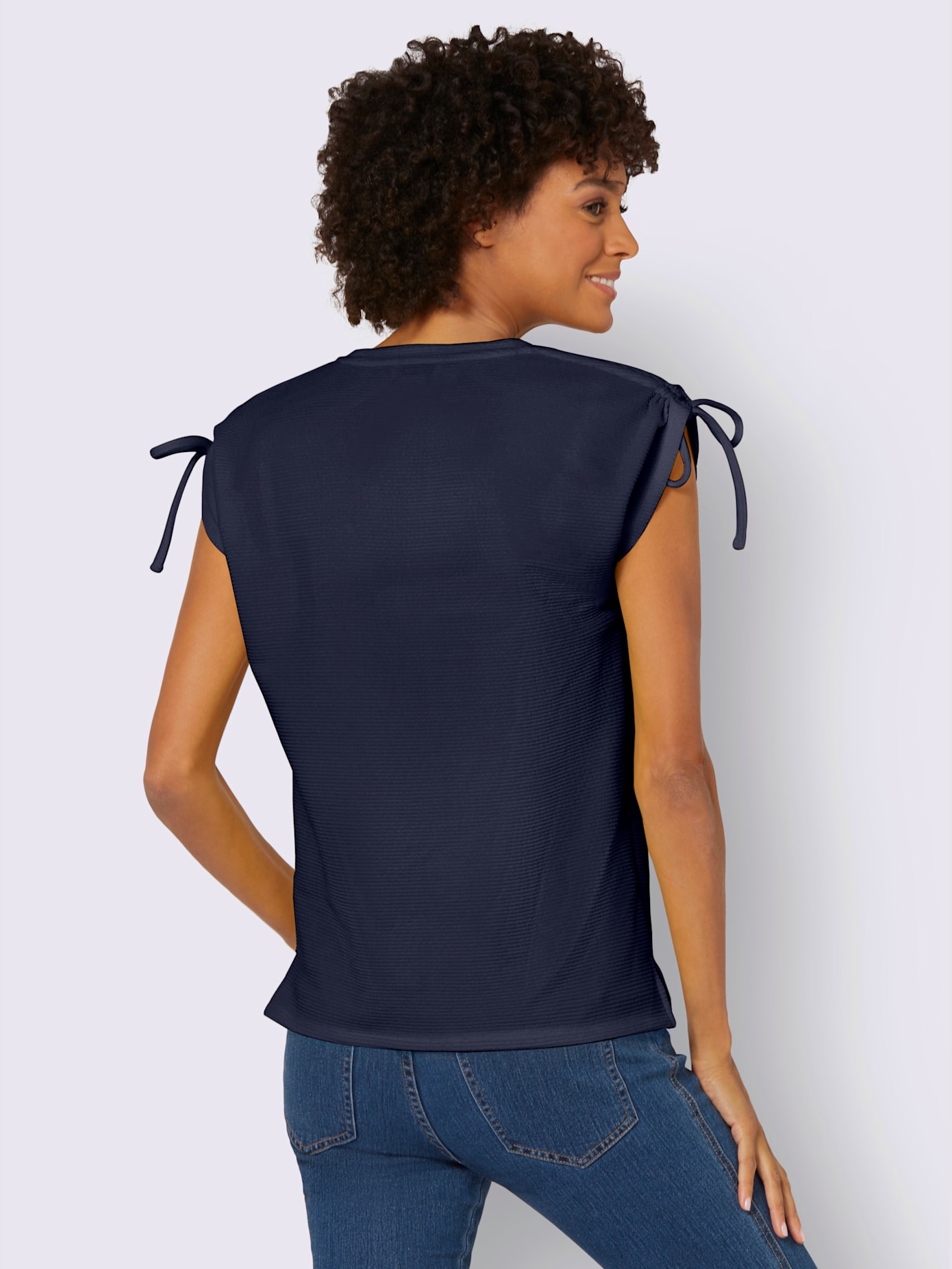 T-shirt tombé fluide