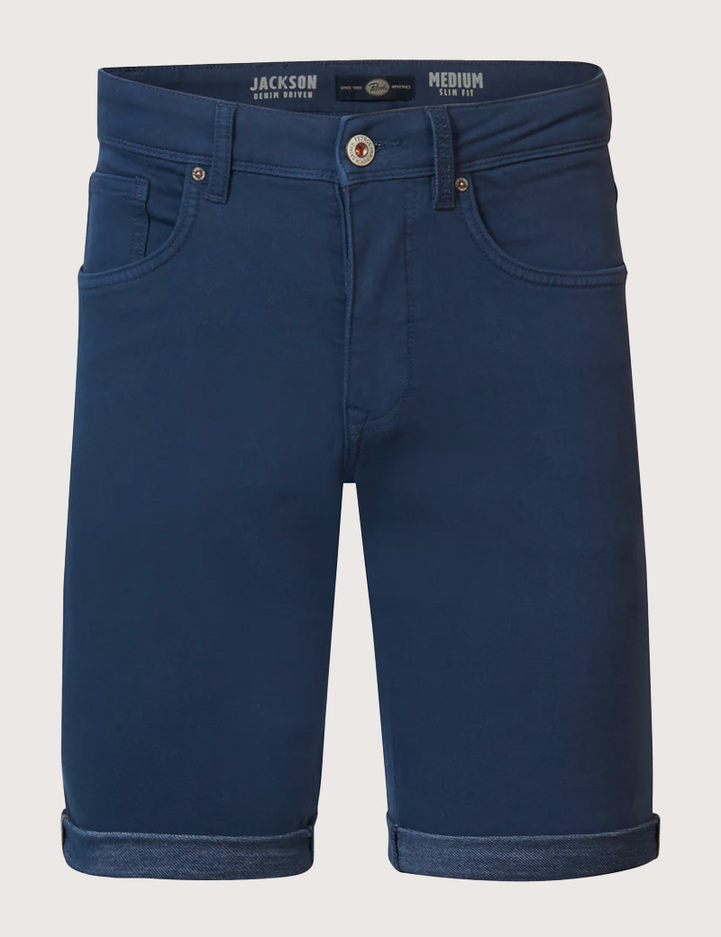 PETROL IND SHORT EN JEAN HOMME JACKSON BLEU PETROL