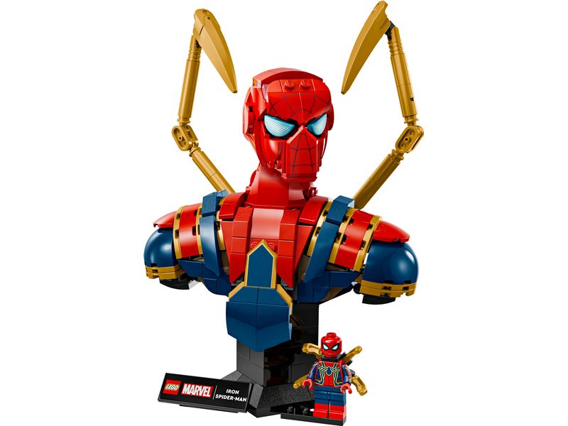 LEGO® Marvel Iron Spider-Man Büste 76326 Bauset für erwachsene Fans