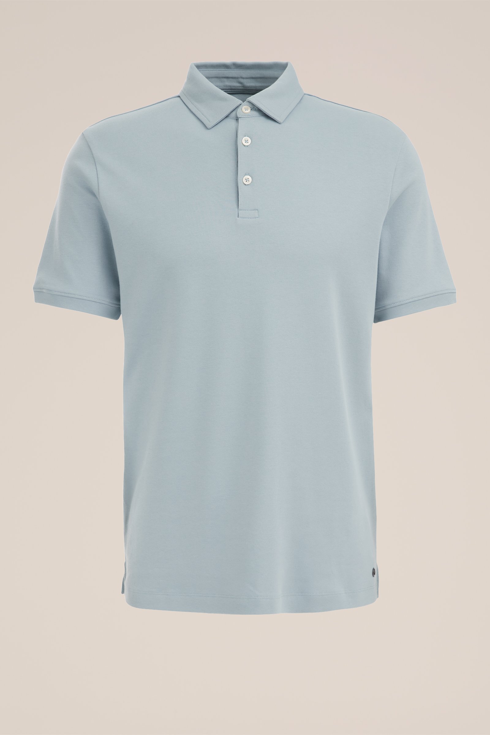 ultra soft polo WE Fashion Lichtblauw