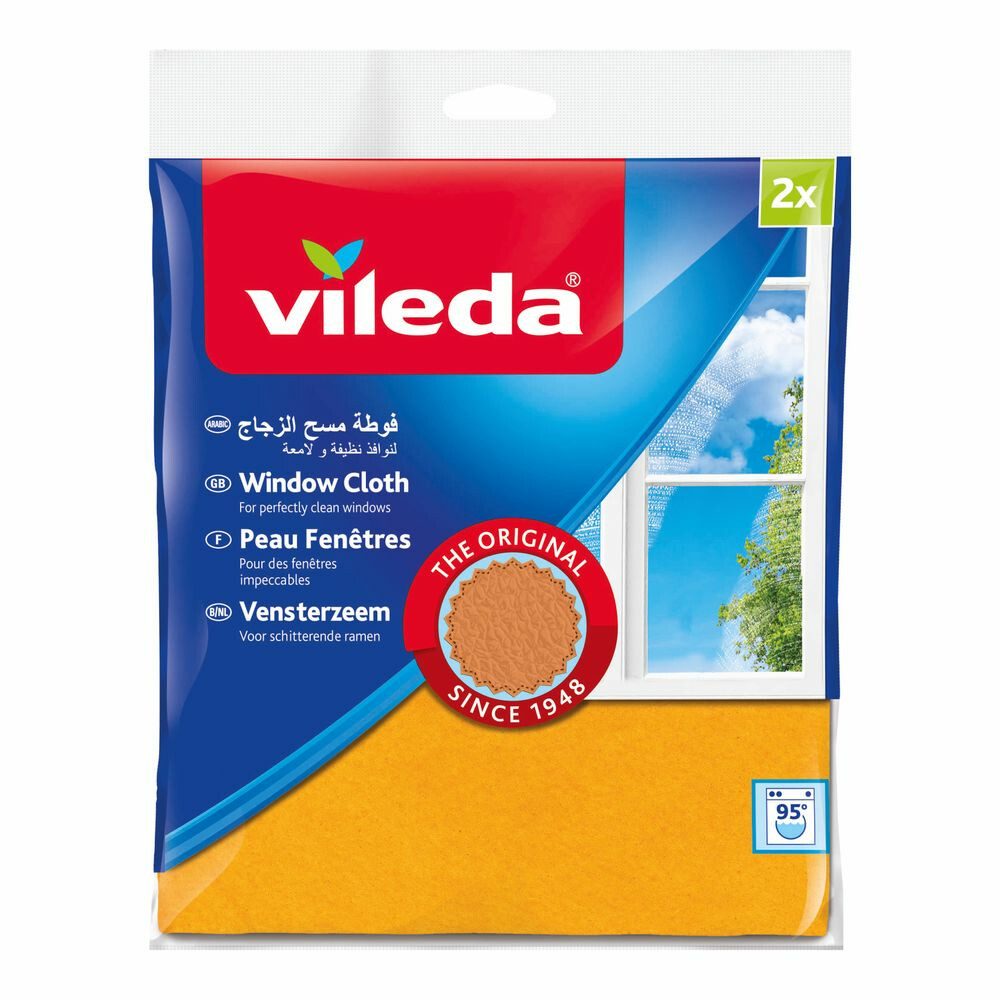 Vileda Vensterzeem +30% Microfibre2 Stuks
