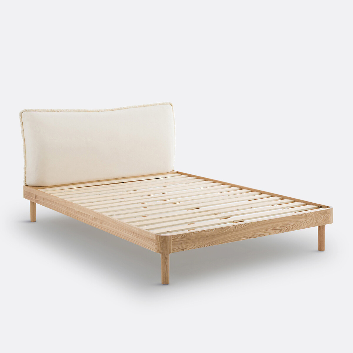 LA REDOUTE INTERIEURS<br>Cama com cabeceira e estrado de ripas, Amedi
