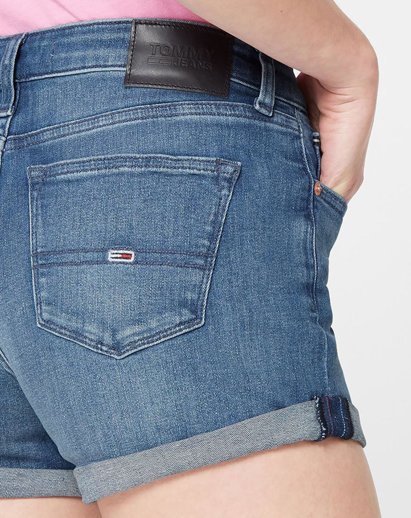 Tommy Jeans Short denim tmbs bleu