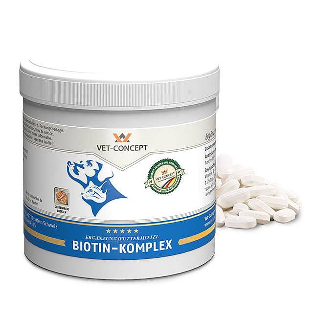 Vet-concept Biotine Complex Hond Kat 160 gram