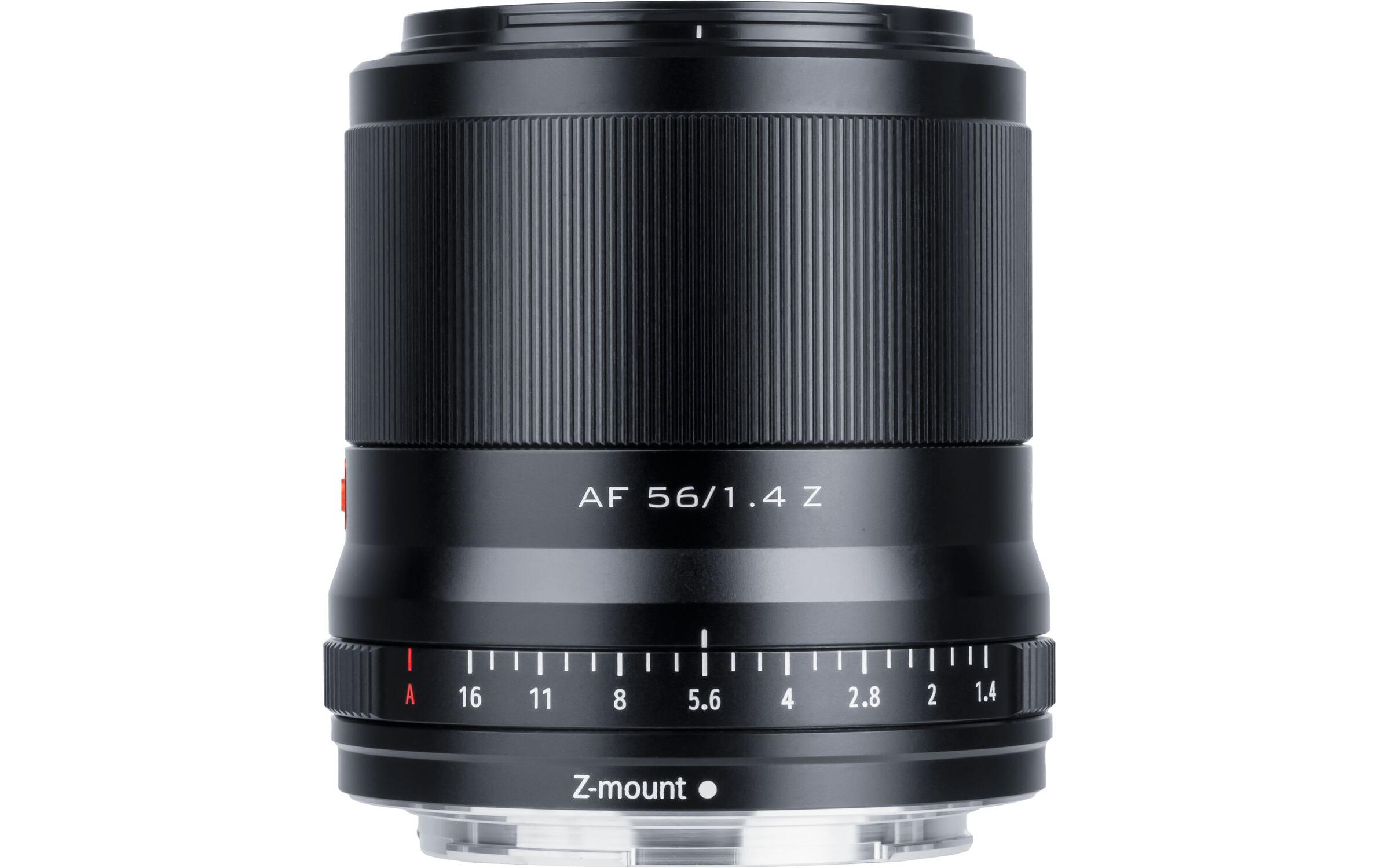 Festbrennweite AF 56mm F/1.4 – Nikon Z<br>Lichtstarkes Festbrennweitenobjektiv mit STM-Autofokusmotor