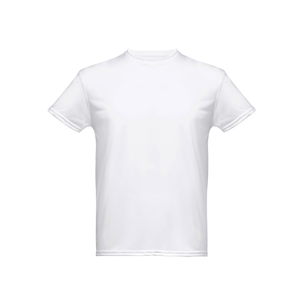 hi!dea 30192 - T-shirt technique pour homme. Coloris blanc