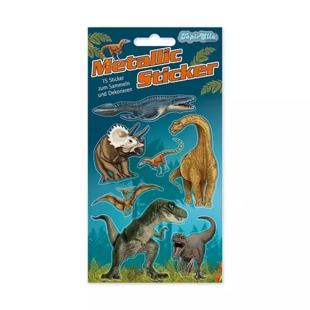 Lutz Mauder TapirElla Metallic-Sticker, Dinosaurier