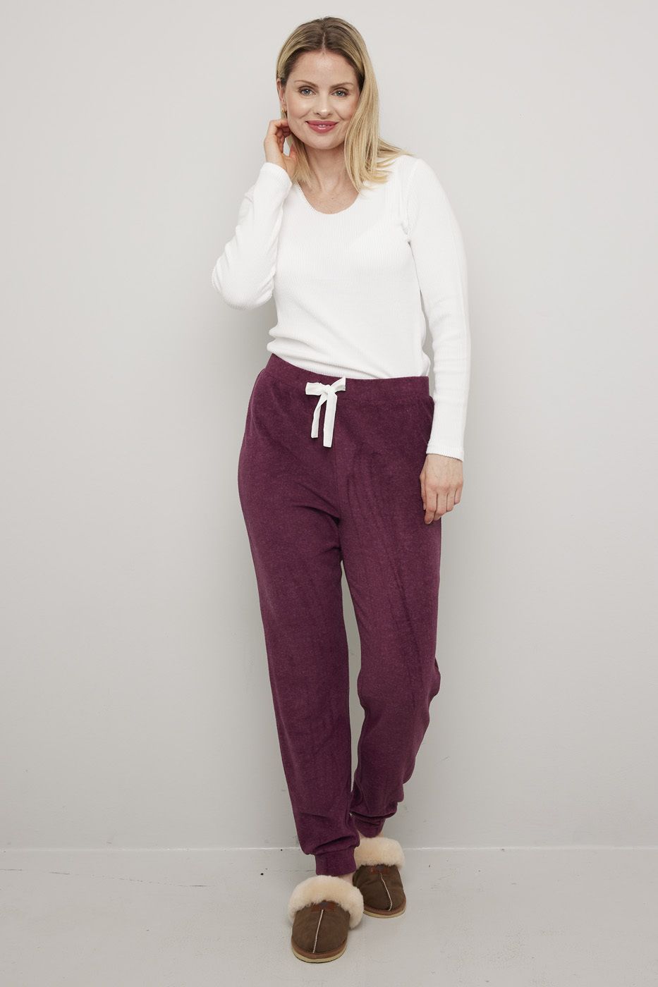 Meri pyjamasbukse i fleece