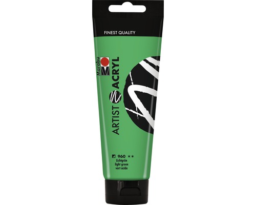 Marabu Artist Acryl, lichtgroen 960, 120ml