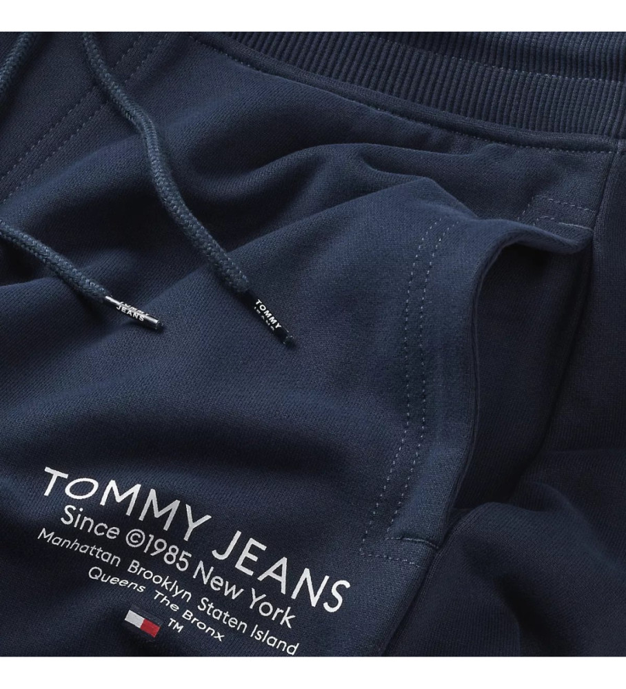 Calças de fato de treino Tommy Jeans em algodão azul-marinho