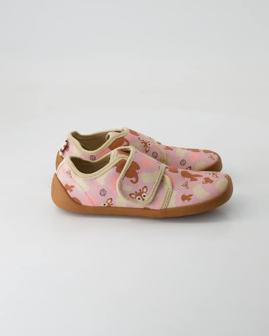 Affenzahn Movy Deer Hausschuhe in Rosa