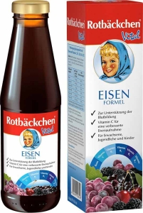 Rabenhorst Rotbäckchen Vital Eisen Formel, 450 ml