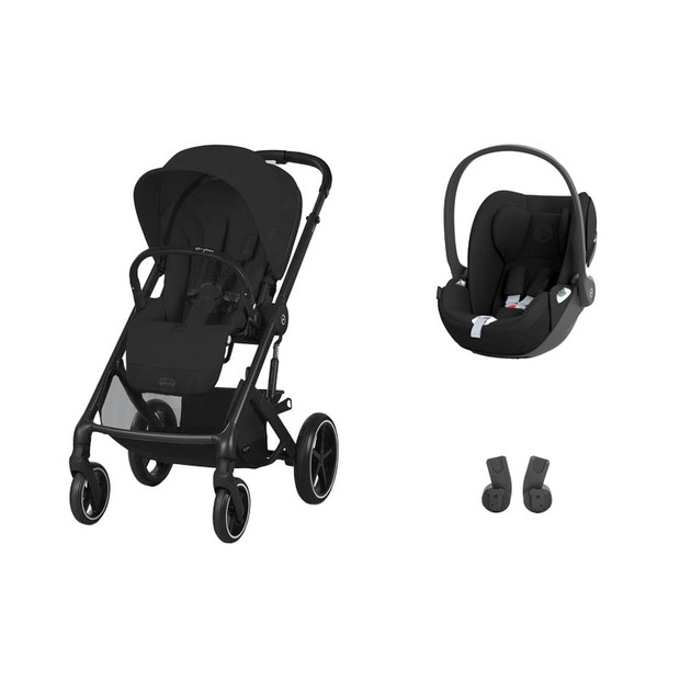 POUSSETTE DUO Balios S Lux BLK Moon Black + Cloud T I-Size Sepia Black - CYBEX