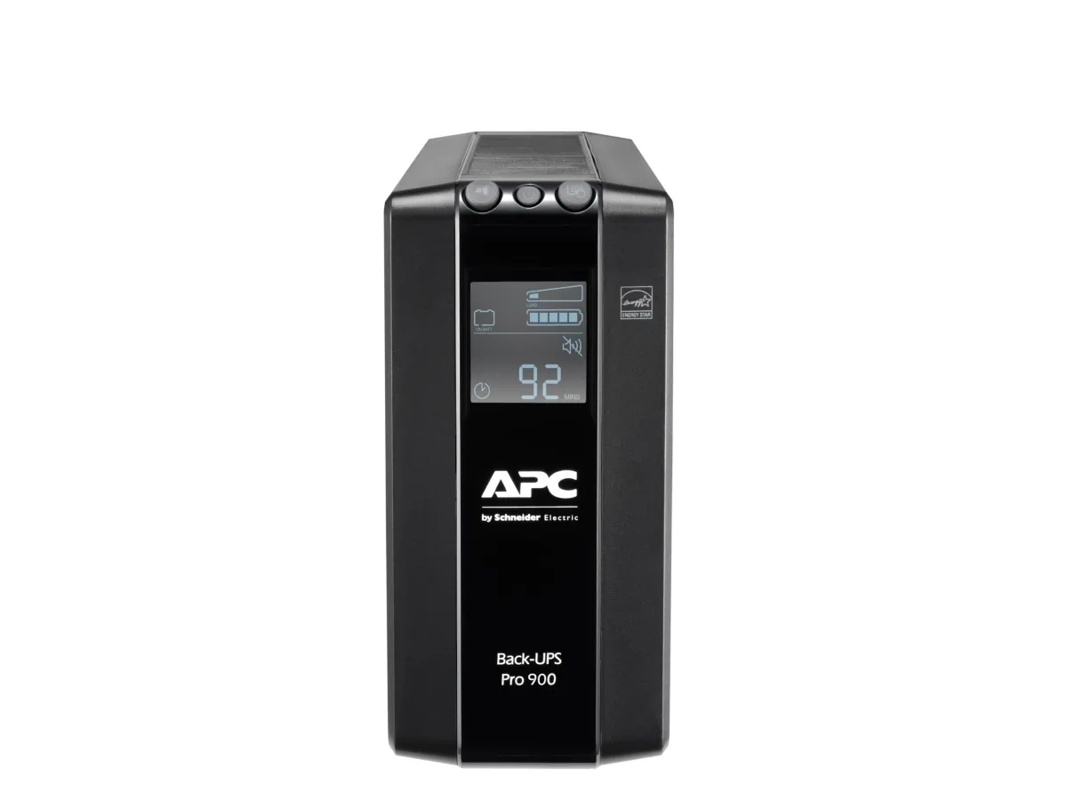 APC Back-UPS Pro BR900MI - UPS - AC 230 V - 540 Watt - 900 VA - USB - output-stikforbindelser: 6 - sort