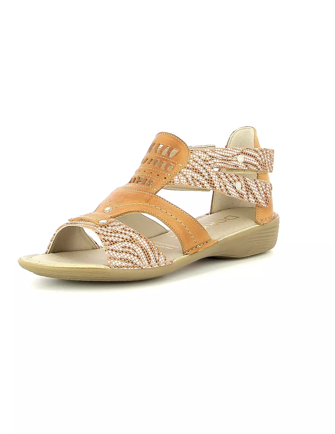 DORKING SAMUN - Sandales & nu-pieds Camelnaranja