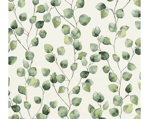 Vliesbehang 37044-1 Groen blad rankgroen