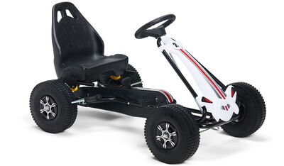 Alex's Garage Tråbil Go-kart, Hvit