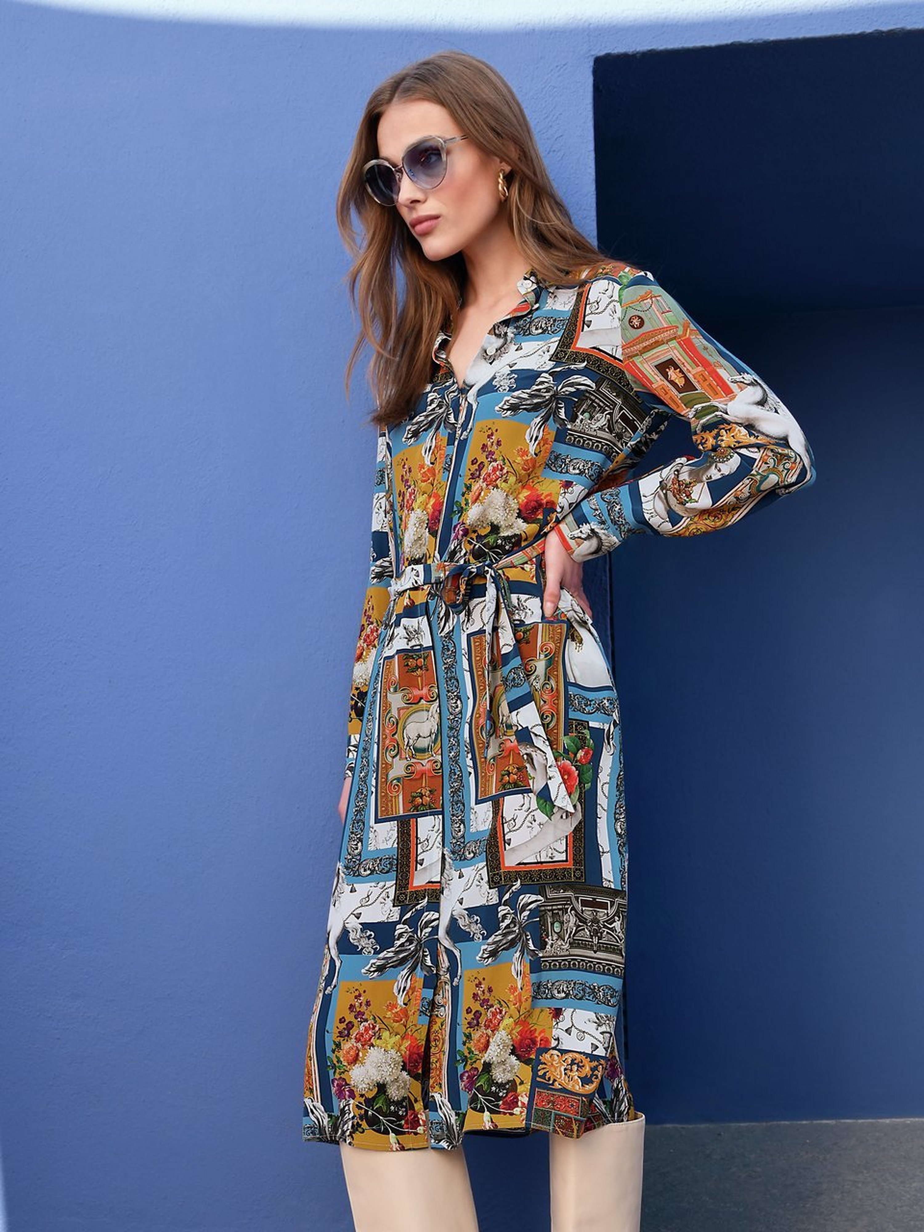Kleid aus 100% Seide