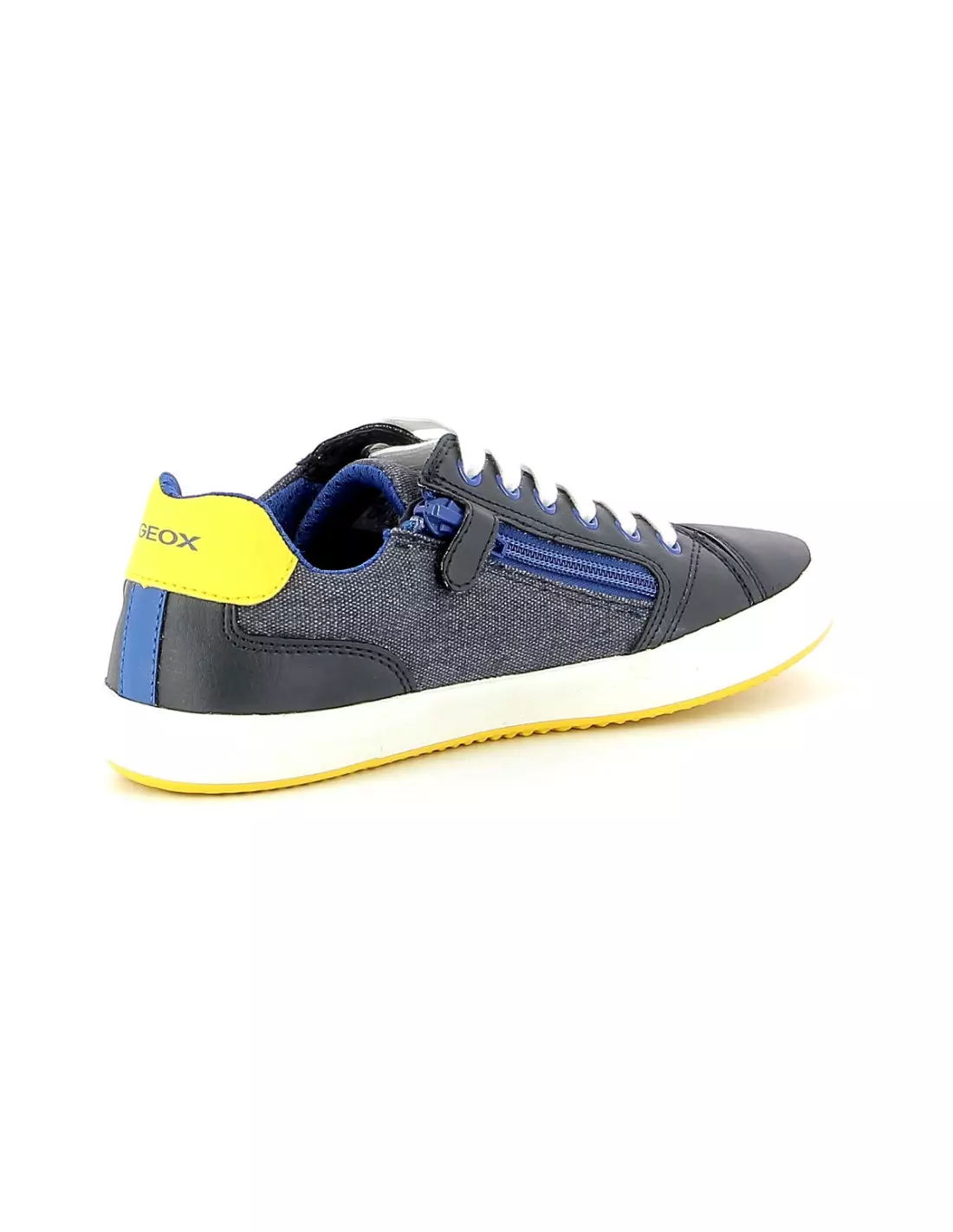 GEOX GISLI - Sneakers Navyyellow