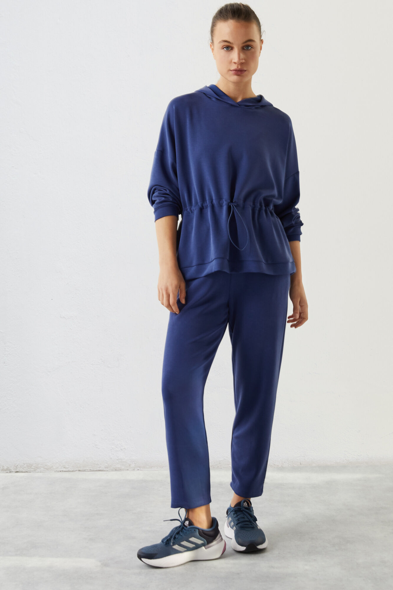 Calça jogger azul escura - azul