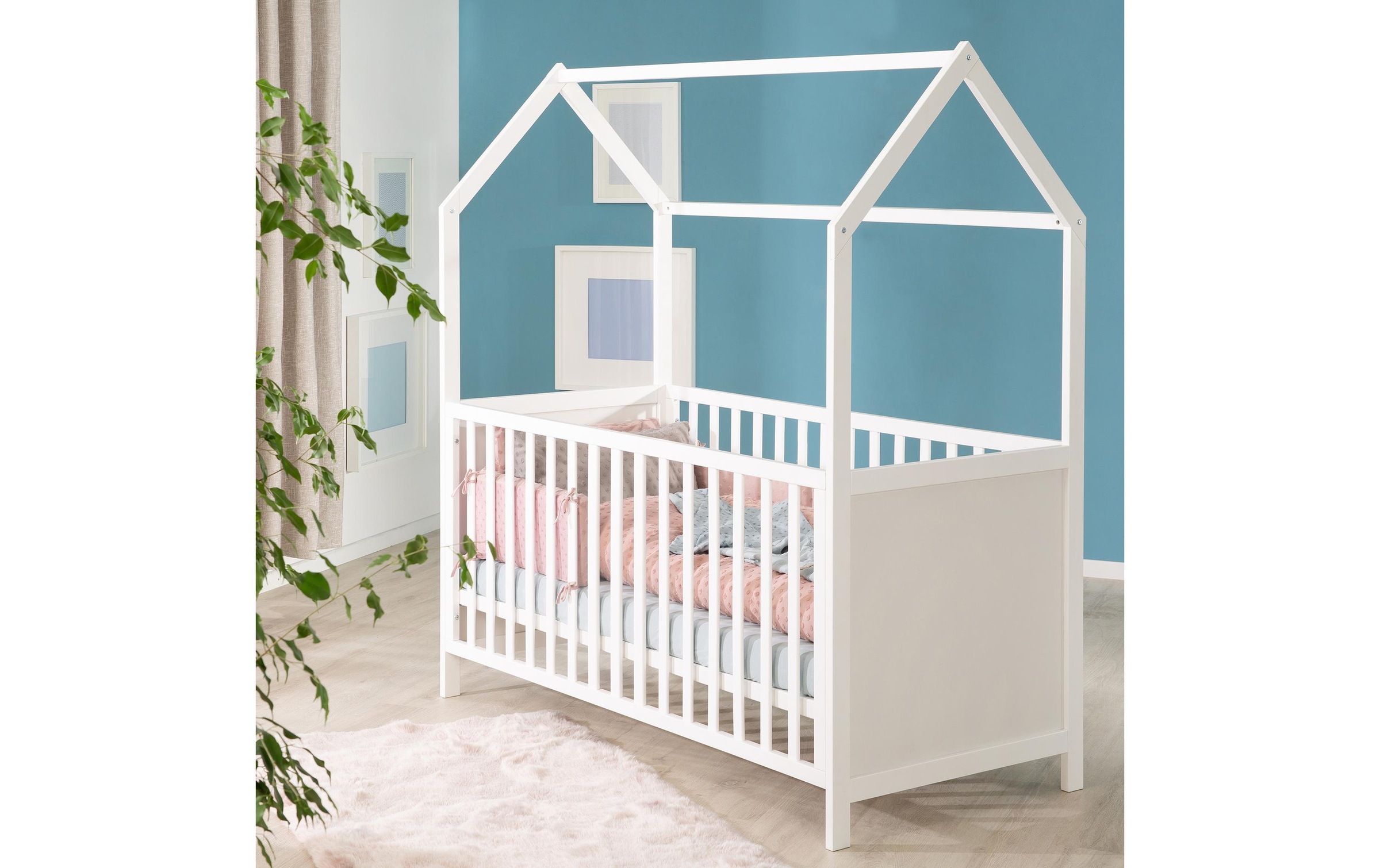 roba® Babybett »Hausbett 70x140 cm«