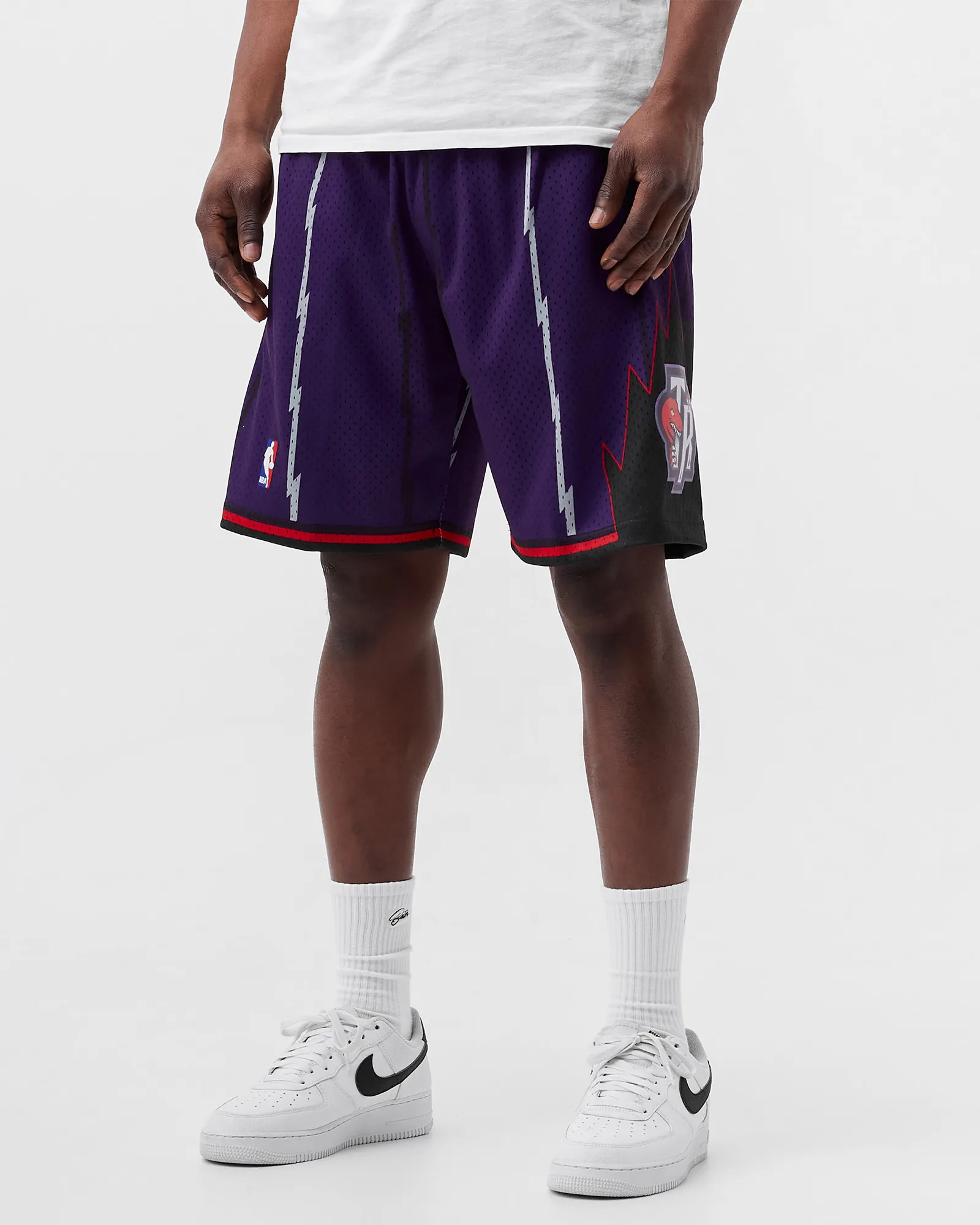 Mitchell & Ness NBA Swingman Shorts Toronto Raptors Road 1998-99