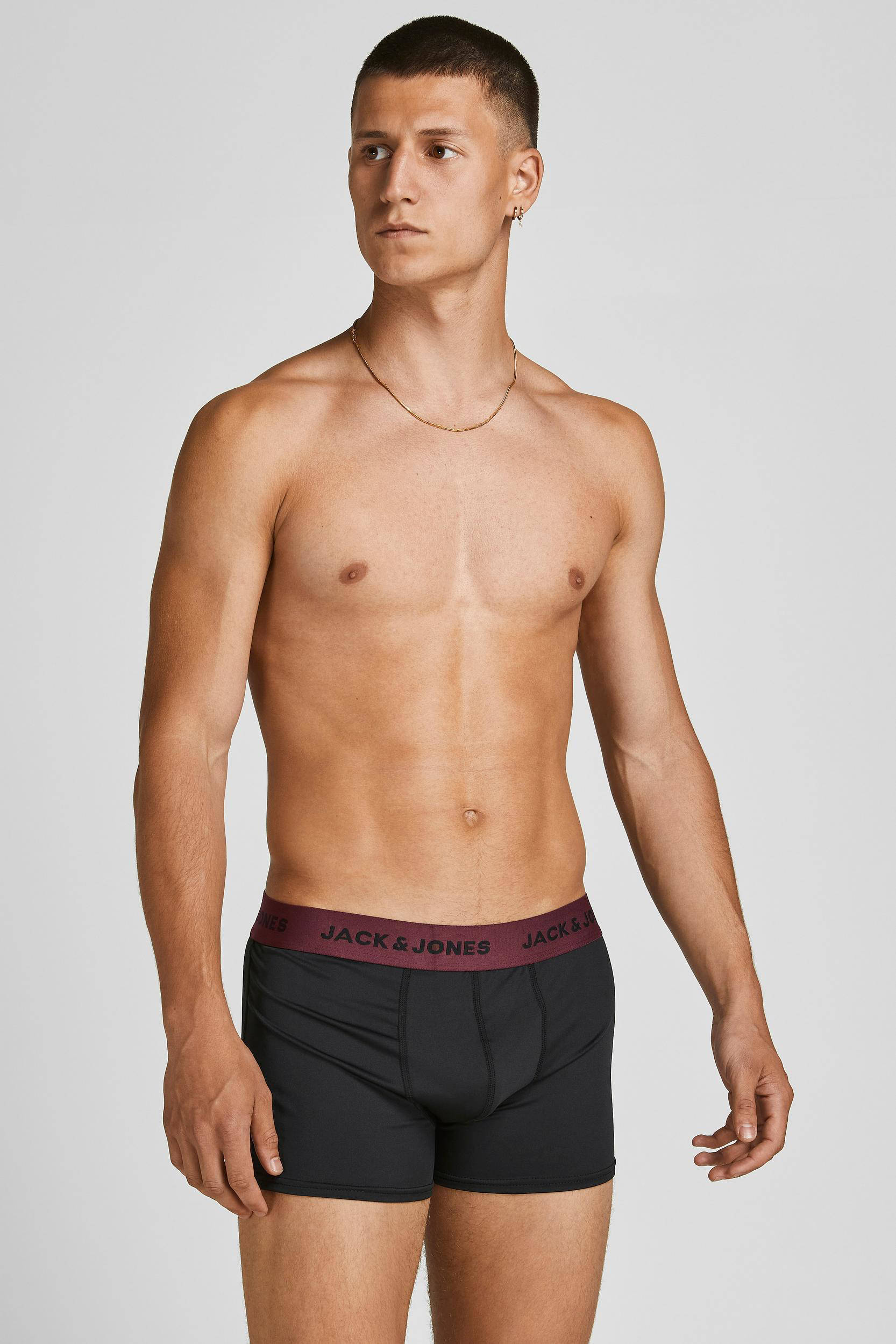 JACK & JONES sportboxer JACFLOWER (set van 3)