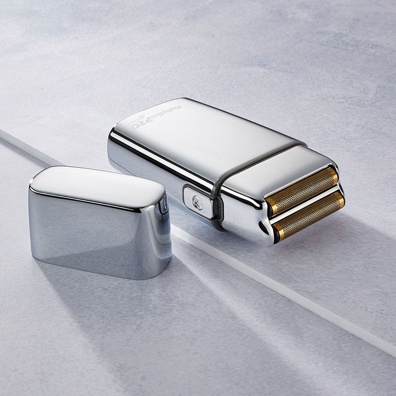 Rasoir professionnel rechargeable en métal FOILFX02 silver