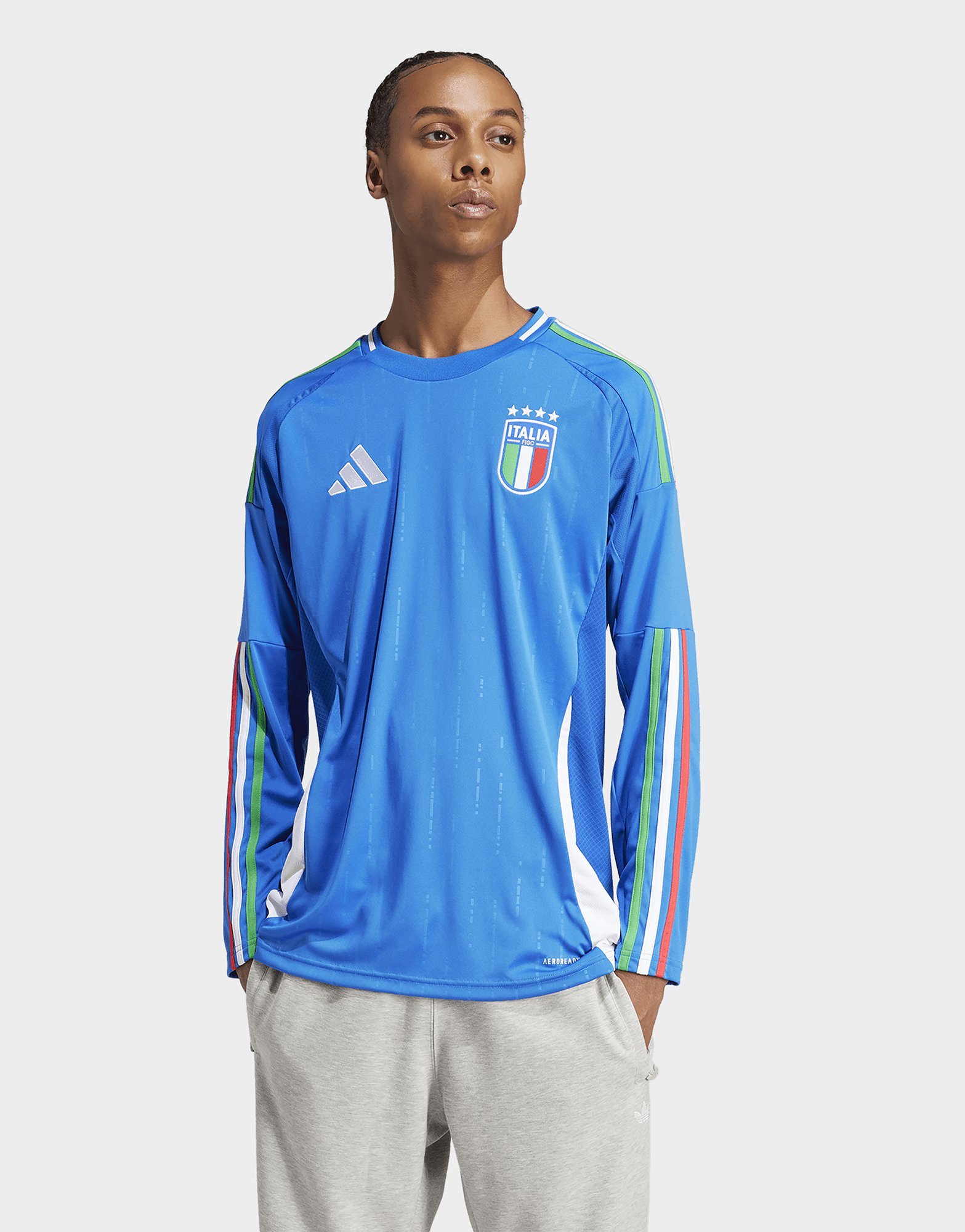 adidas Maillot manches longues Domicile Italie 24