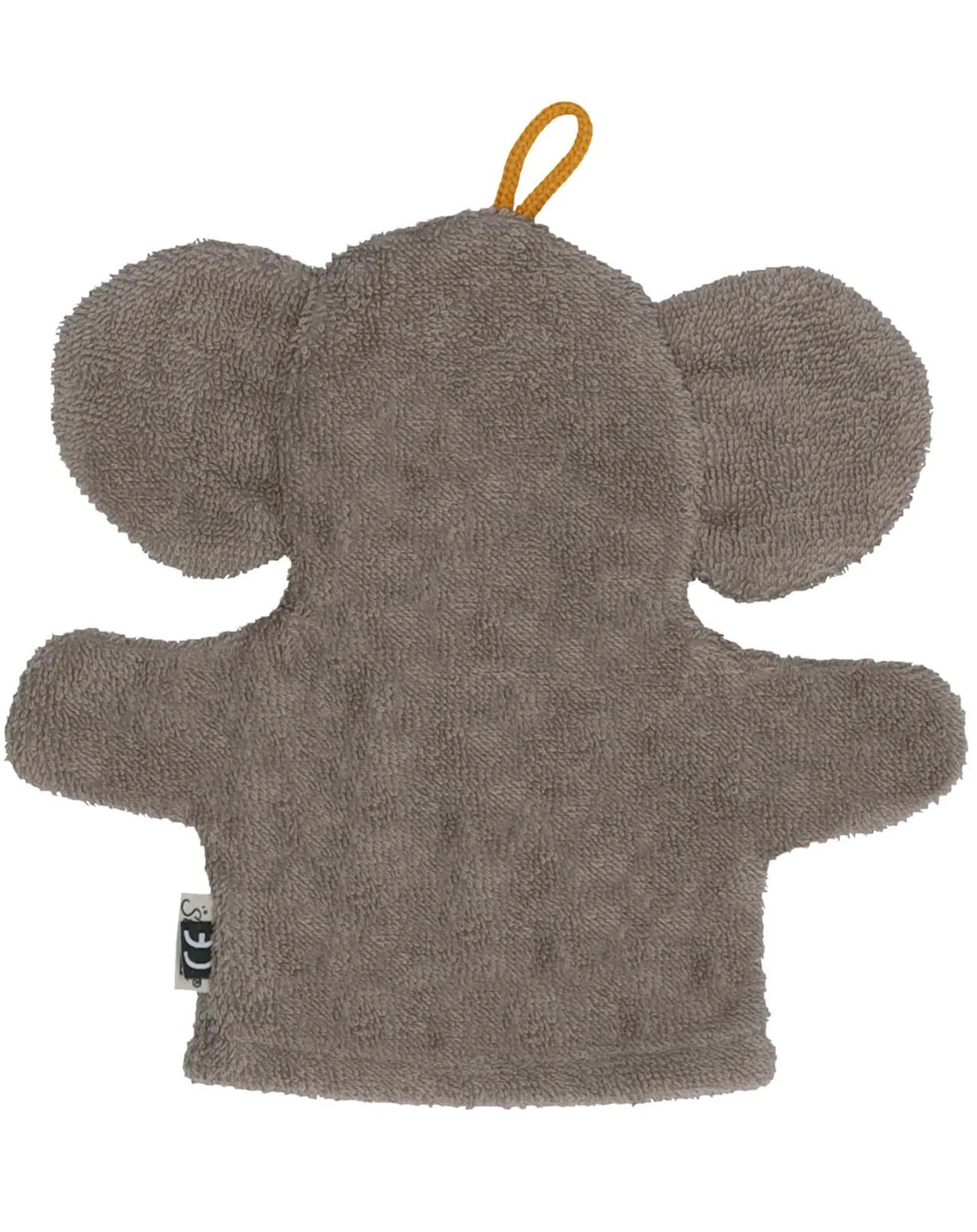 Spiel-Waschhandschuh EDDY ELEFANT in grau