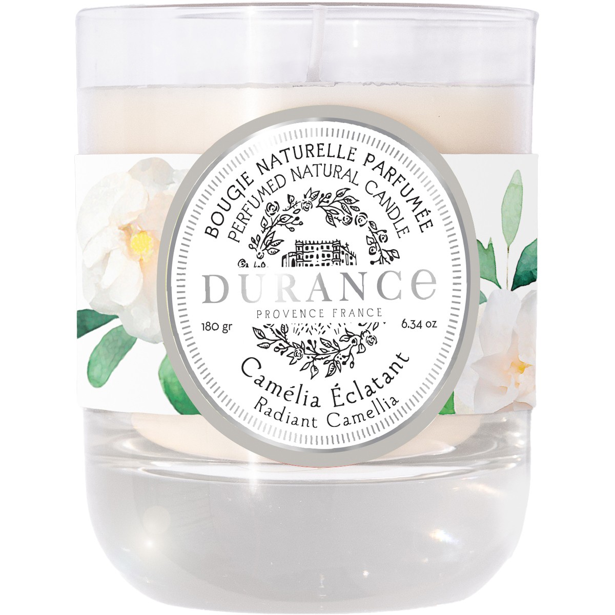 Bougie parfumée - Camélia éclatant - 180 g