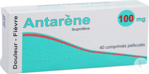 Élerté Antarène Ibuprofène Douleur Et Fièvre 40 Comprimés Pelliculés 100mg