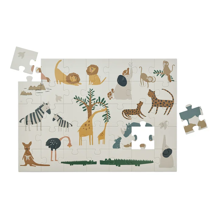 LIEWOOD - Jimmie Puzzle, all together / sandy (35tlg.)