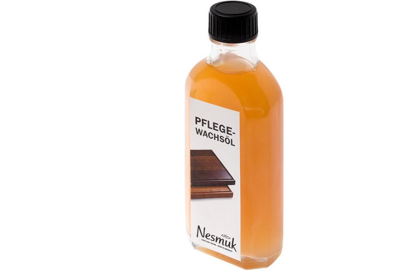 Nesmuk natuurlijke wasolie voor snijplanken, onderhoudsolie met doek