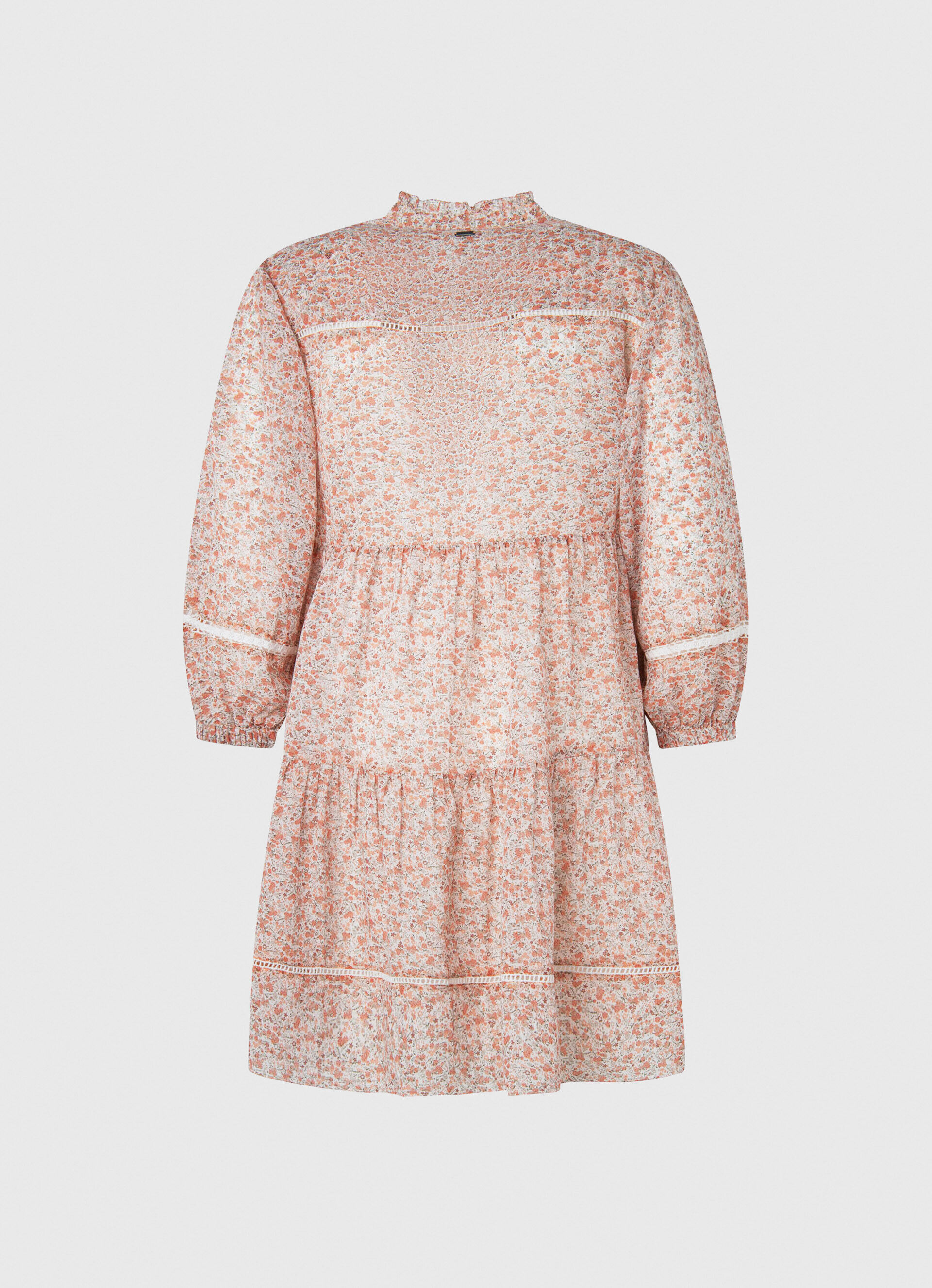 VESTIDO COM ESTAMPA FLORAL - multicolorido